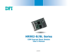 DFI HR902-B/BL Series User`s manual