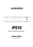 ALLEN & HEATH iPS10 User guide