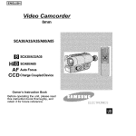 Samsung SCA33 Operating instructions