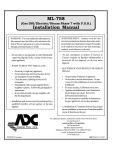 American Dryer Non-Tilting Phase 5 ML-200 Installation manual