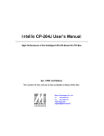 Moxa Technologies INTELLIO C218 User`s manual