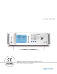 Axis 2400AM Technical data