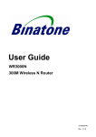 Binatone WR3000N User guide