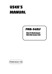 protech PMB-562LF User`s manual