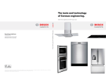 BoschHome HMV5051U Installation manual