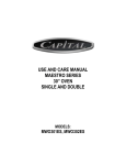 Capital MAESTRO MWO302ES Specifications