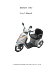 E-MOTO electric bicycle User`s manual