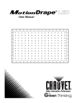 Chauvet MotionSet User manual