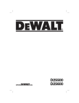 DeWalt D25600 Technical data
