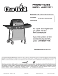 Char-Broil 463722311 Product guide