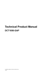 ASCOM AM 64/384A Product manual