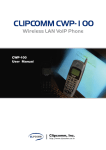 Clipcomm CP-100 User guide