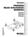 Woods S27CD Operator`s manual