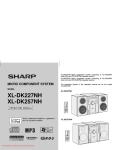 Sharp XL-DK257NH Specifications