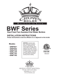 Crown Boiler BWF195 Specifications