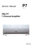 Arcam P7 Service manual