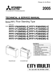 Mitsubishi PFFY-NEMU-A Service manual