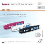 Beurer GL50 Specifications
