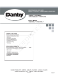 Danby DR240WGLP Owner`s manual