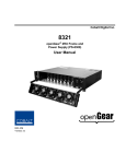 Cobalt Digital Inc OPENGEAR PS-8300 User manual