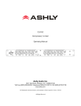Ashly CLX-52 Specifications