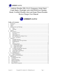Ambient Weather WR-334-U User manual