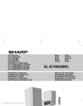 Sharp XL-E100H(BK) Specifications