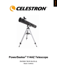 Celestron 21056-K Instruction manual