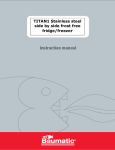 Baumatic TITAN1 User manual