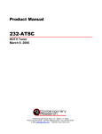 Contemporary Research IP-HDTV Product manual