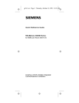 Siemens 600Series Instruction manual