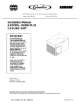 Cornelius 000 PLUS Installation manual