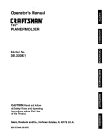 Craftsman 351.233831 Operator`s manual