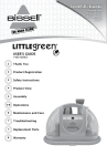 Bissell Little Green 1400 SERIES User`s guide