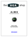 AGA 13 AMP RETRO-FIT WITH AIMS Owner`s manual