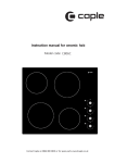 Caple C806C Instruction manual