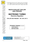 Bonnet BIOTRONIC TURBO MI 10 User manual