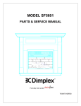 Dimplex SF5598 Service manual