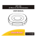 DirekTronik ZXT-120 User manual