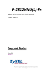 ZyXEL Communications P-2612HW-F1 - Specifications