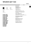 Ariston PC 640 GB Instructions for  and use Operating instructions