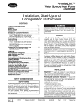 Carrier start-up and Specifications