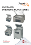 Premier ULTRA 5 User manual