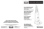 Rubbermaid PH12 Owner`s manual