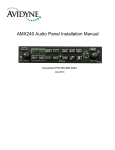 PS Engineering PMA8000B--MP3 Installation manual