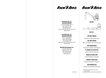 Rain Bird RSD-CEx Operating instructions