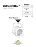 Chauvet 86 User manual
