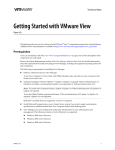VMware VCENTER SERVER 4.0 - GETTING STARTED UPDATE 1 Specifications