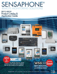 Sensaphone WSG30 Product guide