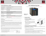 CRU Dataport RTX430-3QR Specifications